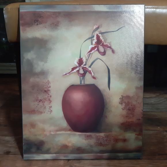 WOOD PAINTED WOOD WALL ART         c - Picture 6 of 8